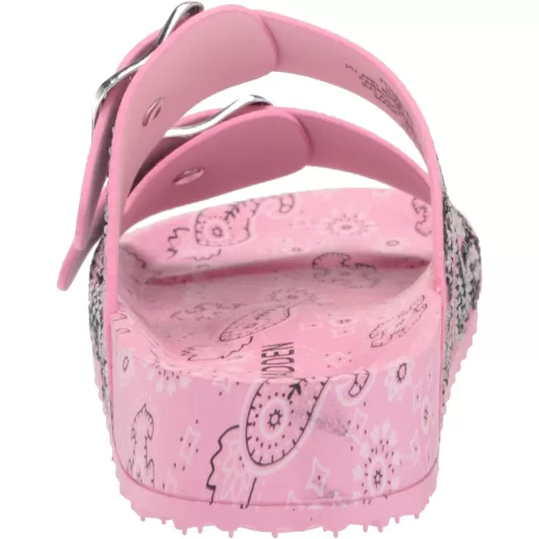 imageSteve Madden Girls Shoes Leena Slide SandalPink Bandana