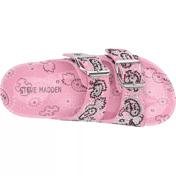 imageSteve Madden Girls Shoes Leena Slide SandalPink Bandana