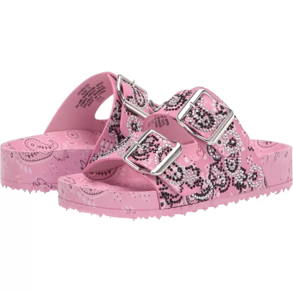 imageSteve Madden Girls Shoes Leena Slide SandalPink Bandana