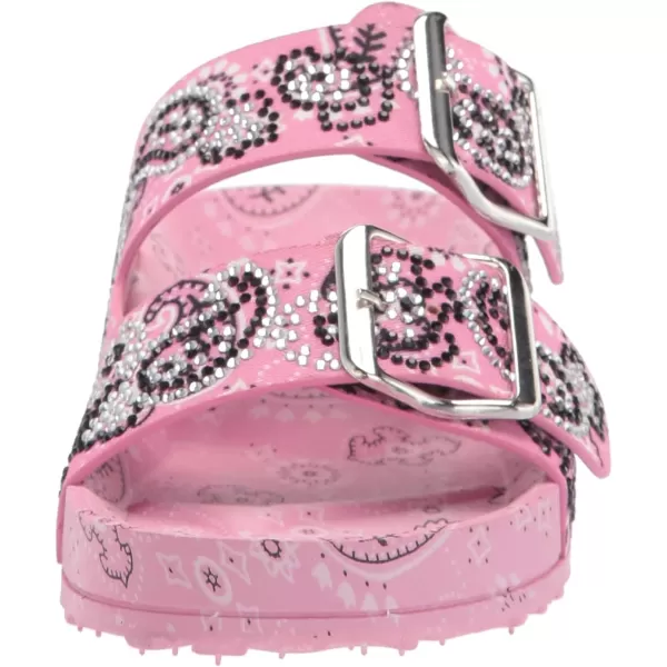 imageSteve Madden Girls Shoes Leena Slide SandalPink Bandana