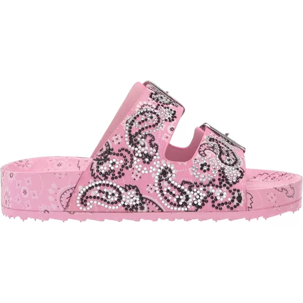 imageSteve Madden Girls Shoes Leena Slide SandalPink Bandana