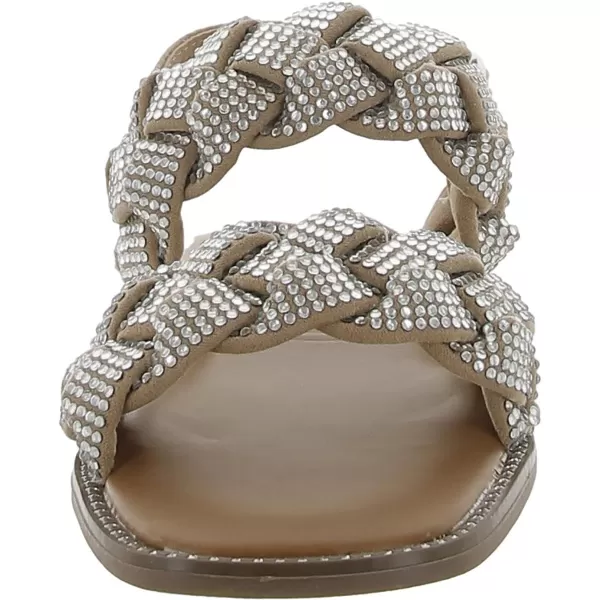 imageSteve Madden Girls Shoes Newbie Flat SandalNatural