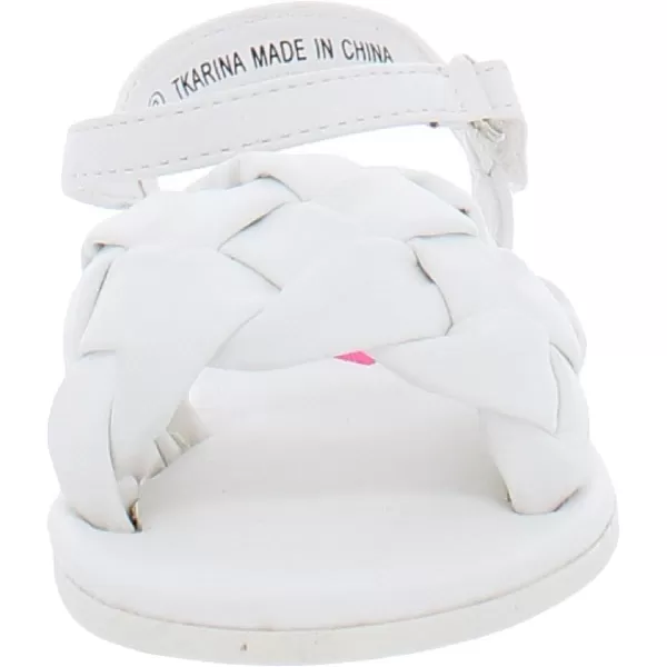 imageSteve Madden Girls Shoes unisexchild Karina SandalWhite