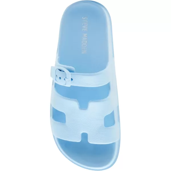 imageSteve Madden Girls Spirit Flat SandalLight Blue