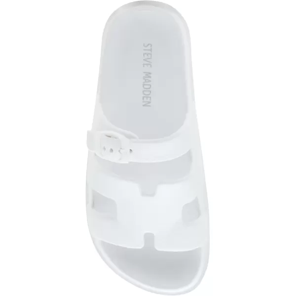 imageSteve Madden Girls Spirit Flat SandalWhite