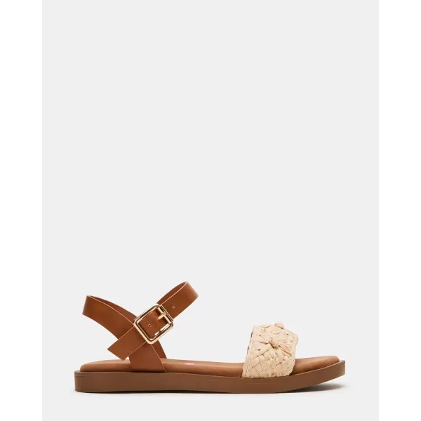 imageSteve Madden Girls Thea Flat SandalRaffia