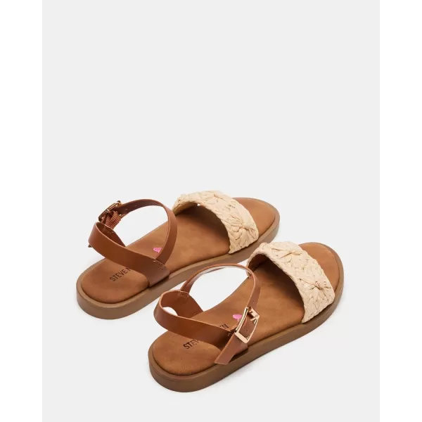 imageSteve Madden Girls Thea Flat SandalRaffia