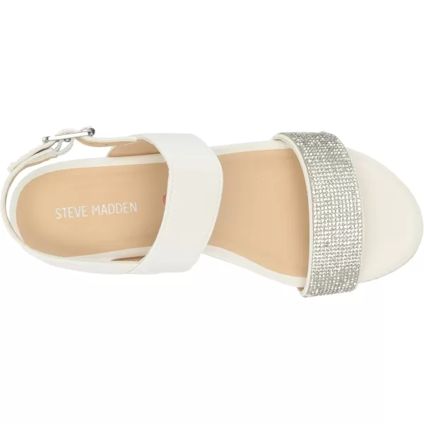 imageSteve Madden Girls Trista Wedge SandalWhite