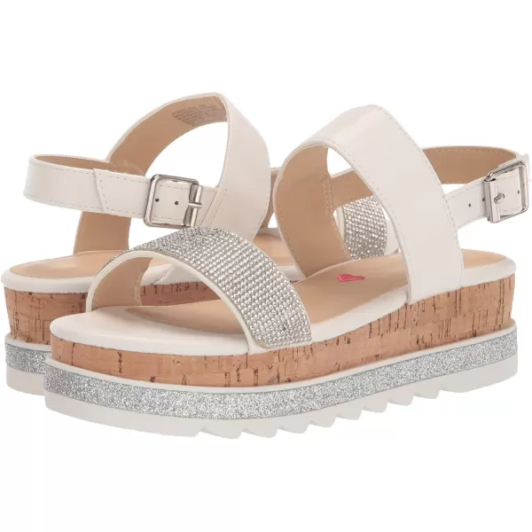 imageSteve Madden Girls Trista Wedge SandalWhite