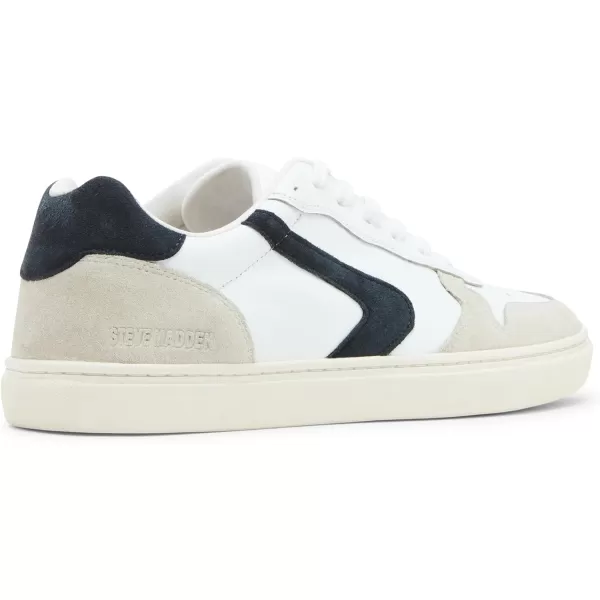 imageSteve Madden Mens Centre SneakerWhite WNavy