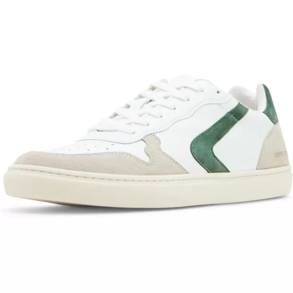 imageSteve Madden Mens Centre SneakerWhiteGreen Leather