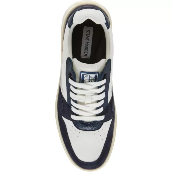 imageSteve Madden Mens Dynamo SneakerWhite WNavy