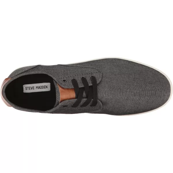 imageSteve Madden Mens Fenta Fashion SneakerBlack Fabric