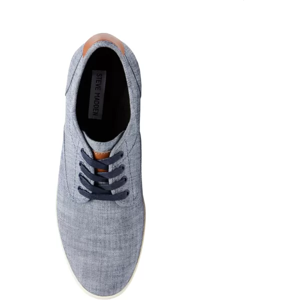 imageSteve Madden Mens Fenta Fashion SneakerBlue Fabric