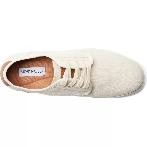 imageSteve Madden Mens Fenta Fashion SneakerCream Fabric