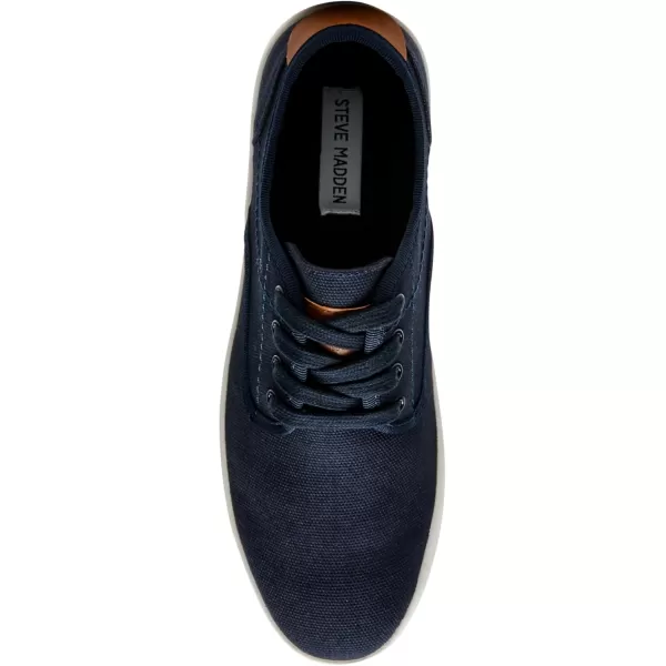 imageSteve Madden Mens Fenta Fashion SneakerNavy Canvas