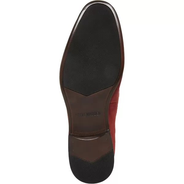 imageSteve Madden Mens Gaddis LoaferBrick Suede