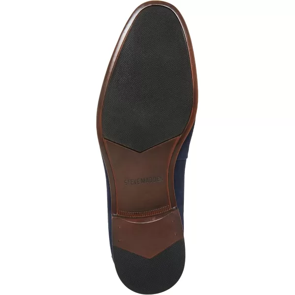 imageSteve Madden Mens Gaddis LoaferNavy Suede