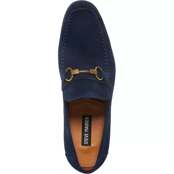 imageSteve Madden Mens Gaddis LoaferNavy Suede