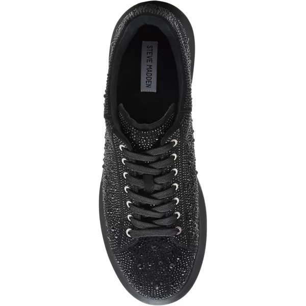imageSteve Madden Mens Icebox SneakerBlack Rhinestone