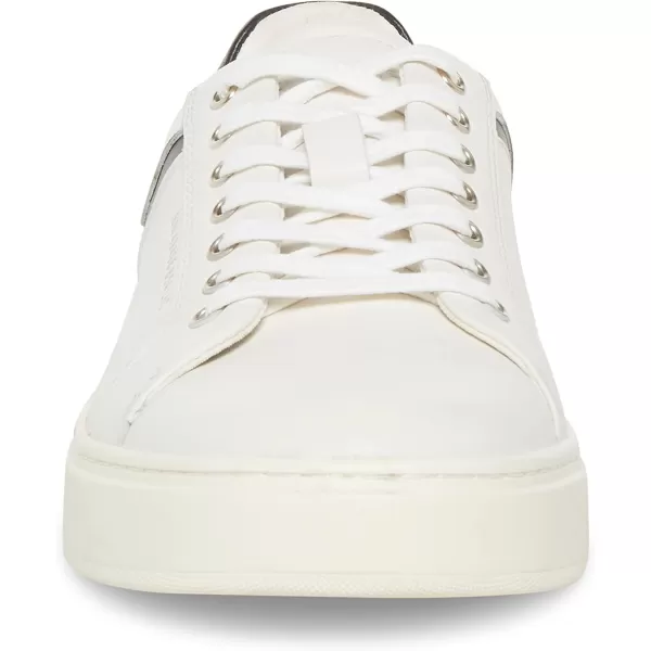 imageSteve Madden Mens McCord SneakerWhiteBlack Leather