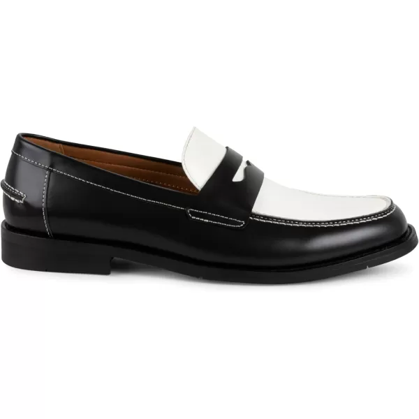imageSteve Madden Mens Natan Penny MocBlackWhit