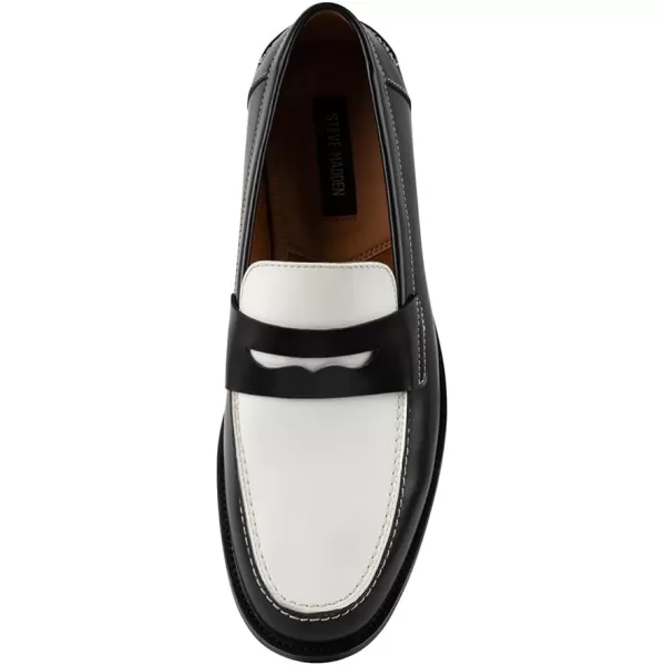 imageSteve Madden Mens Natan Penny MocBlackWhit