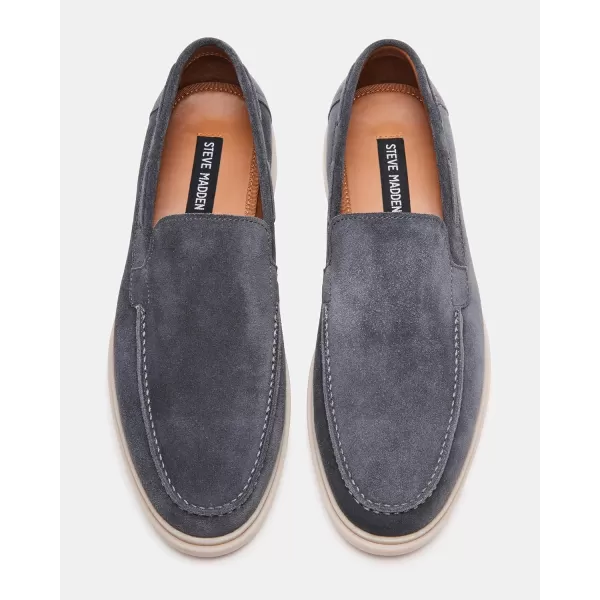 imageSteve Madden Mens Neekon LoaferGreyBlue