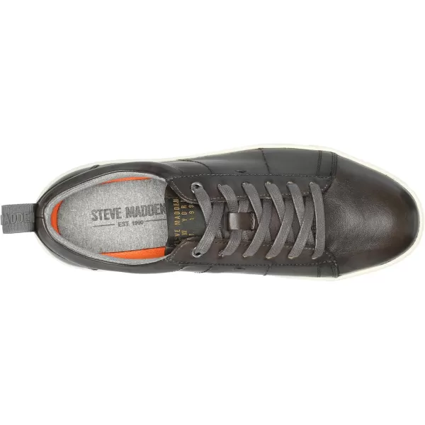 imageSteve Madden Mens Nickai SneakerGrey Leather
