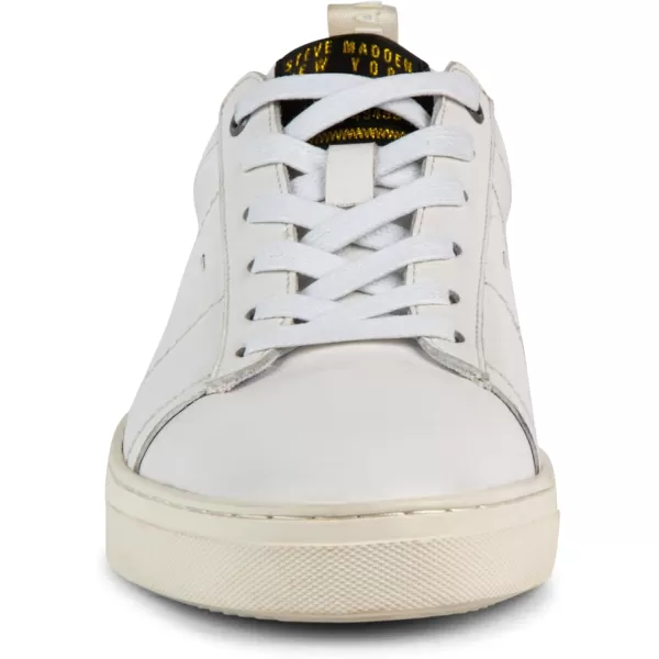 imageSteve Madden Mens Nickai SneakerWhite Leather