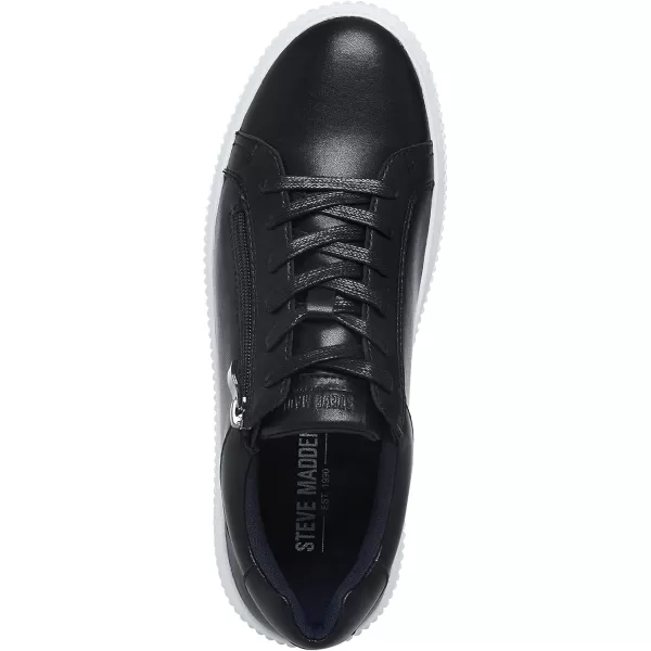 imageSteve Madden Mens Niziam SneakerBlack Leather