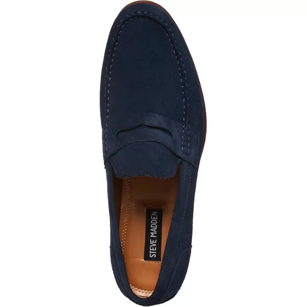 imageSteve Madden Mens Ramsee LoaferNavy Suede