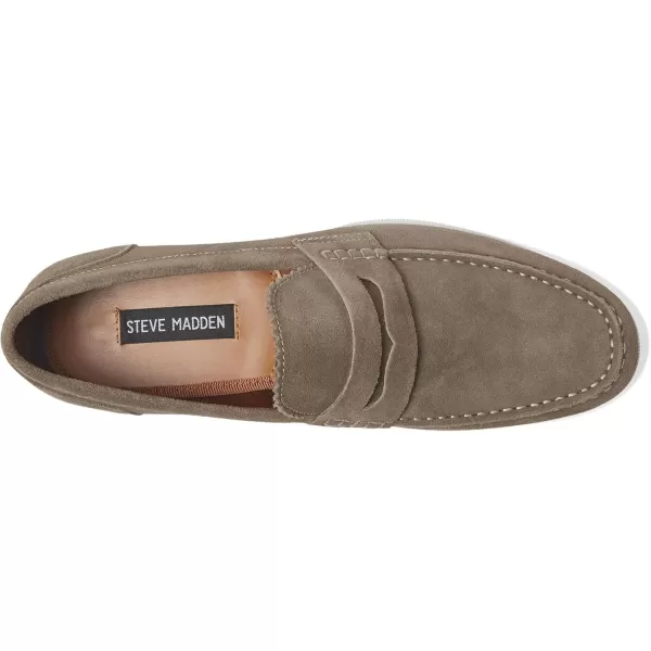 imageSteve Madden Mens Ramsee LoaferTaupe Suede