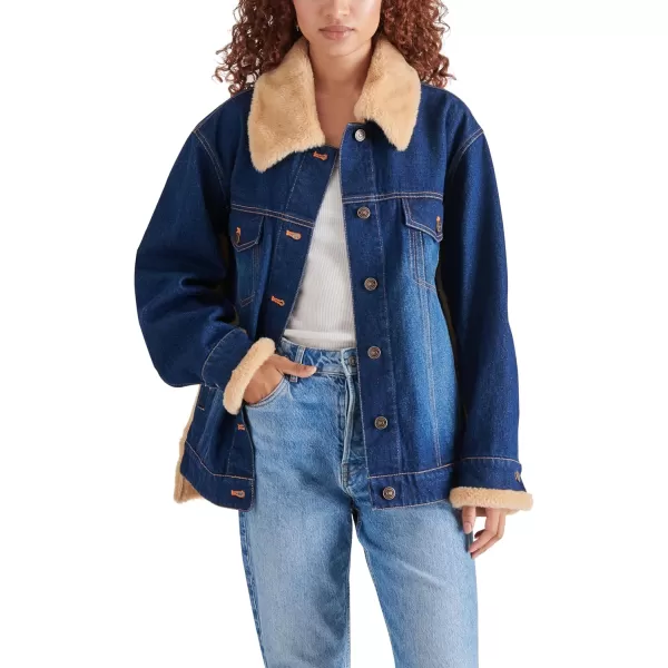 imageSteve Madden Womens Apparel Winona JacketBlue