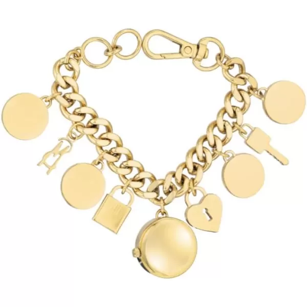 imageSteve Madden Womens Bracelet WatchGoldBlack