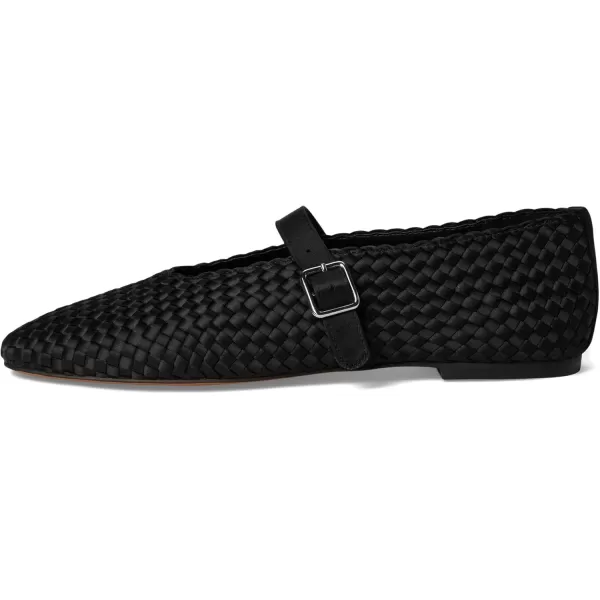 imageSteve Madden Womens Dreaming Ballet FlatBlack Satin