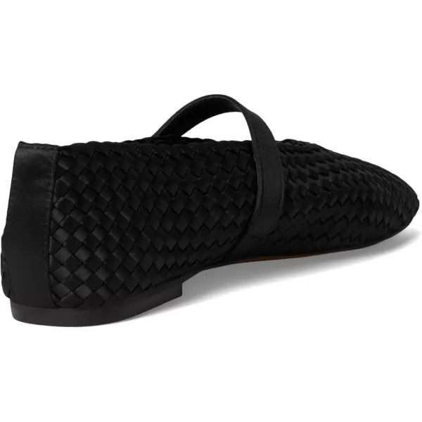 imageSteve Madden Womens Dreaming Ballet FlatBlack Satin
