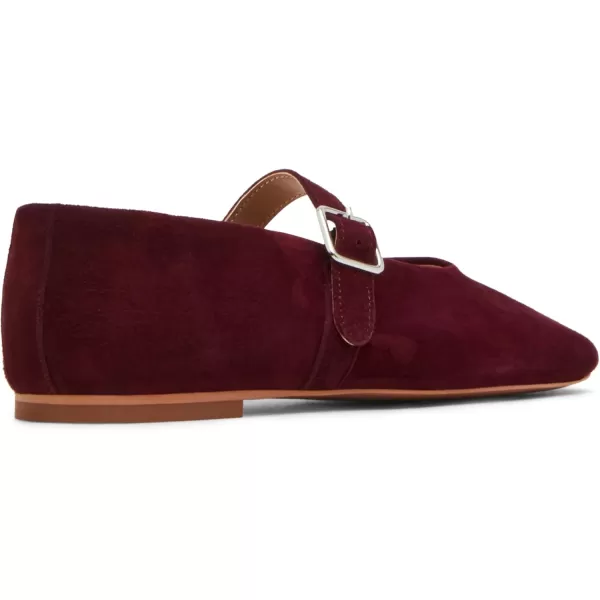 imageSteve Madden Womens Dreaming Ballet FlatBurgundy Suede
