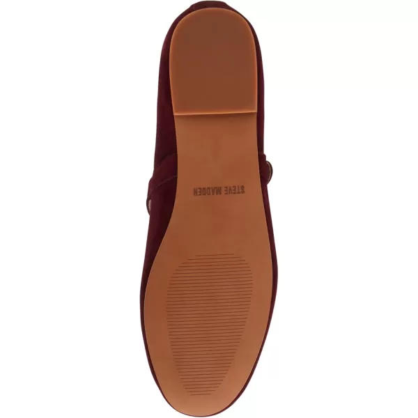 imageSteve Madden Womens Dreaming Ballet FlatBurgundy Suede