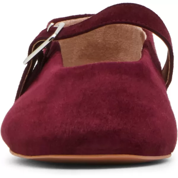 imageSteve Madden Womens Dreaming Ballet FlatBurgundy Suede