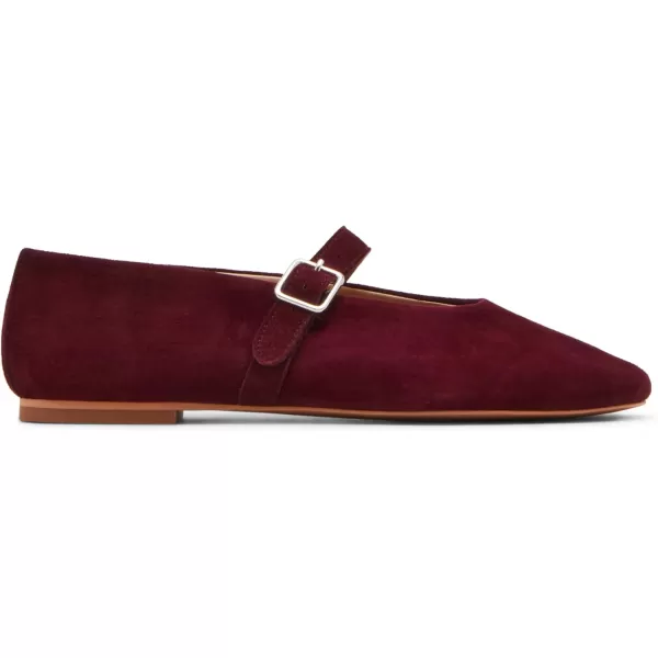 imageSteve Madden Womens Dreaming Ballet FlatBurgundy Suede