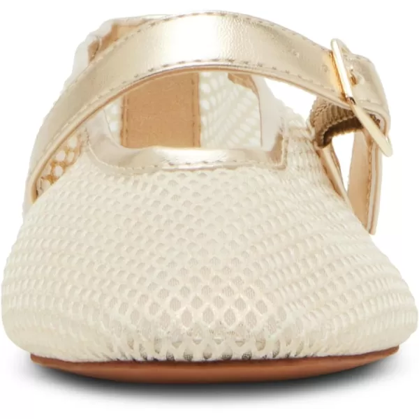 imageSteve Madden Womens Dreaming Ballet FlatGold Multi