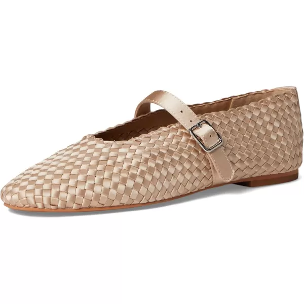 imageSteve Madden Womens Dreaming Ballet FlatGold Satin