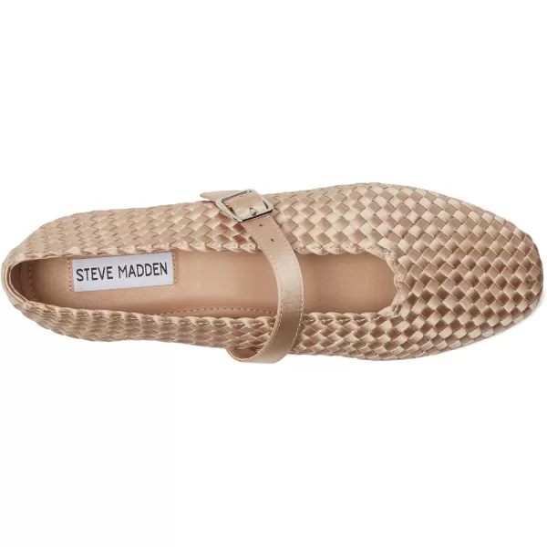 imageSteve Madden Womens Dreaming Ballet FlatGold Satin