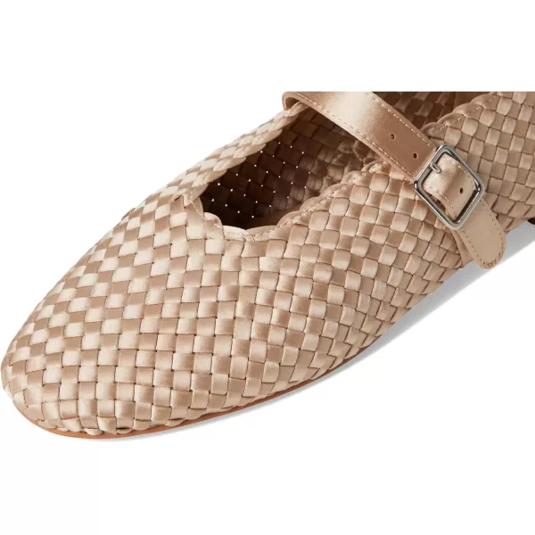 imageSteve Madden Womens Dreaming Ballet FlatGold Satin