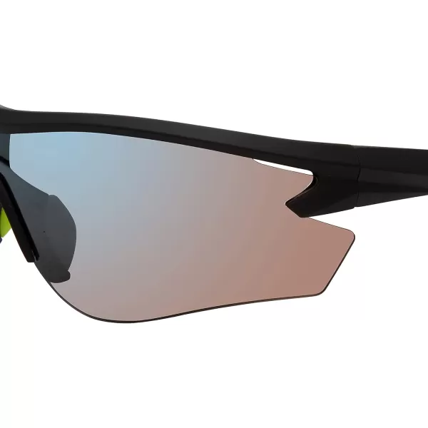 imageSteve Madden Womens GabeBlackSoft LimeRainbow Mirrored
