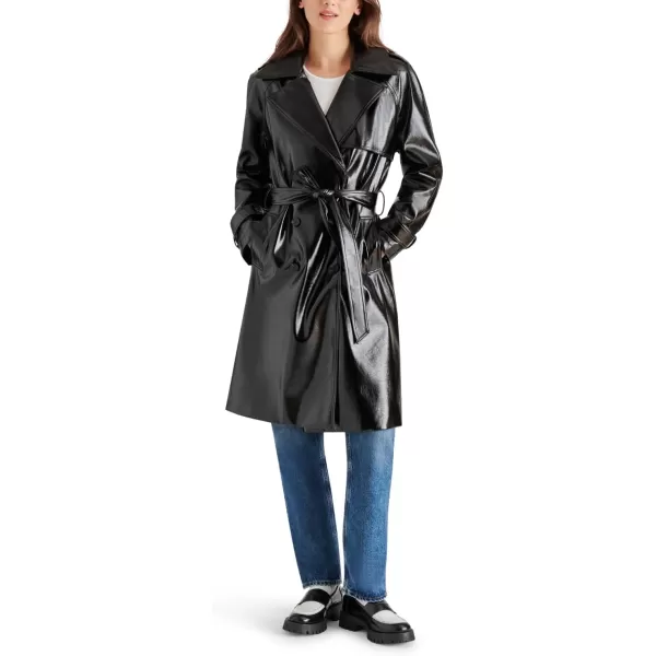 imageSteve Madden Womens Ilia Trench CoatBlack