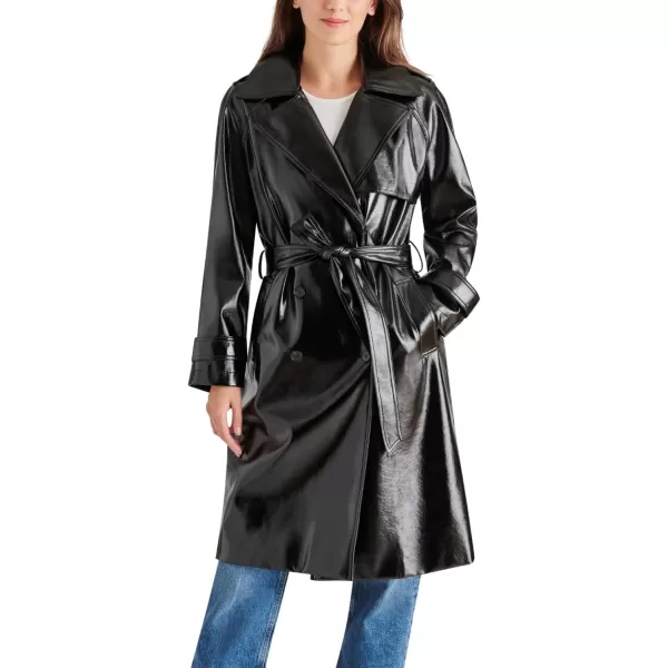 imageSteve Madden Womens Ilia Trench CoatBlack