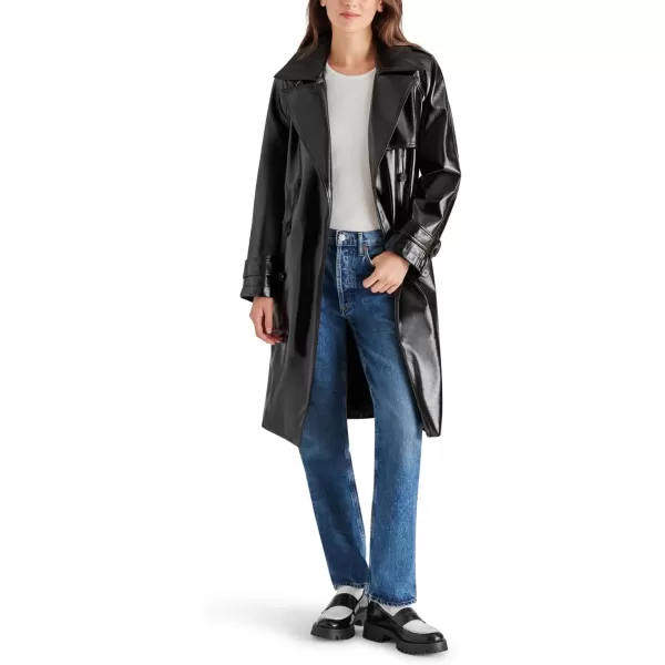 imageSteve Madden Womens Ilia Trench CoatBlack