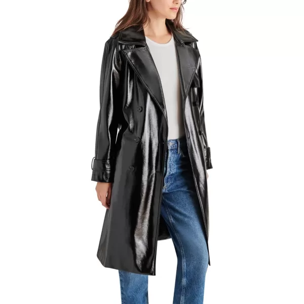 imageSteve Madden Womens Ilia Trench CoatBlack